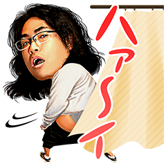 [LINEスタンプ] しゃべるロッチ！ハァ～イ (1)