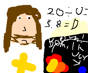 Jesus tries to divide by 0, breaks universe